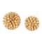 Brown Wood Handmade Tree Trunk Inspired Decorative Orbs & Vase Filler Set